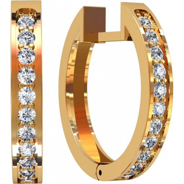 Kolczyki złote JM 314 190