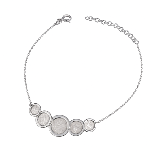 Bransoletka srebna S-top