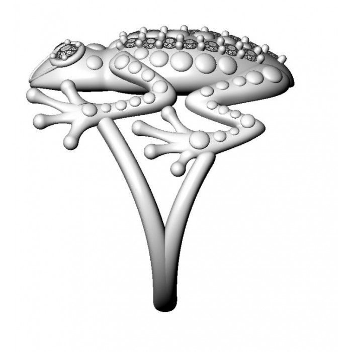 Miniatura: Pierścionek złoty z cyrkoniami JM  214 360