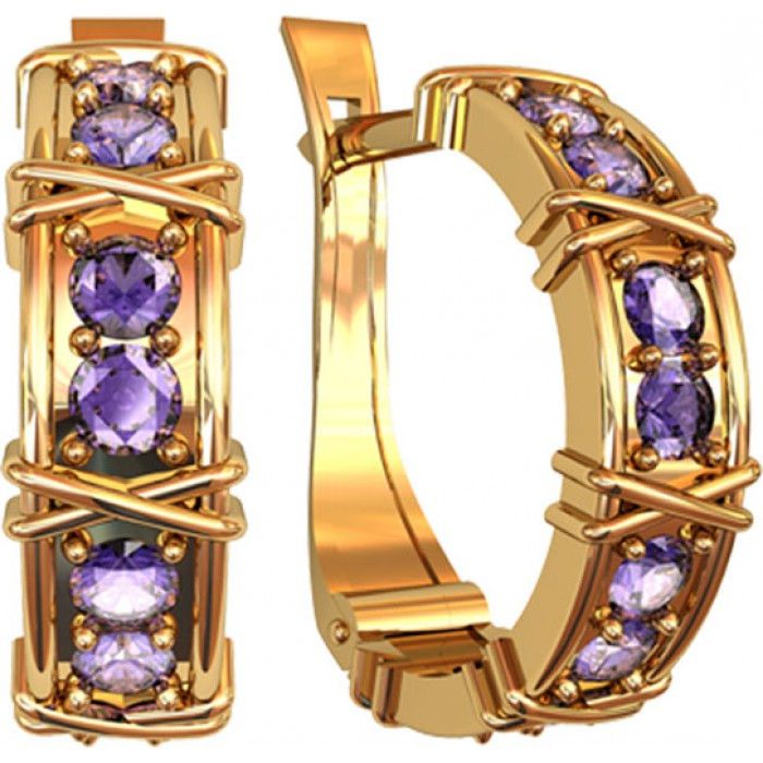 Kolczyki złote JM 110 155