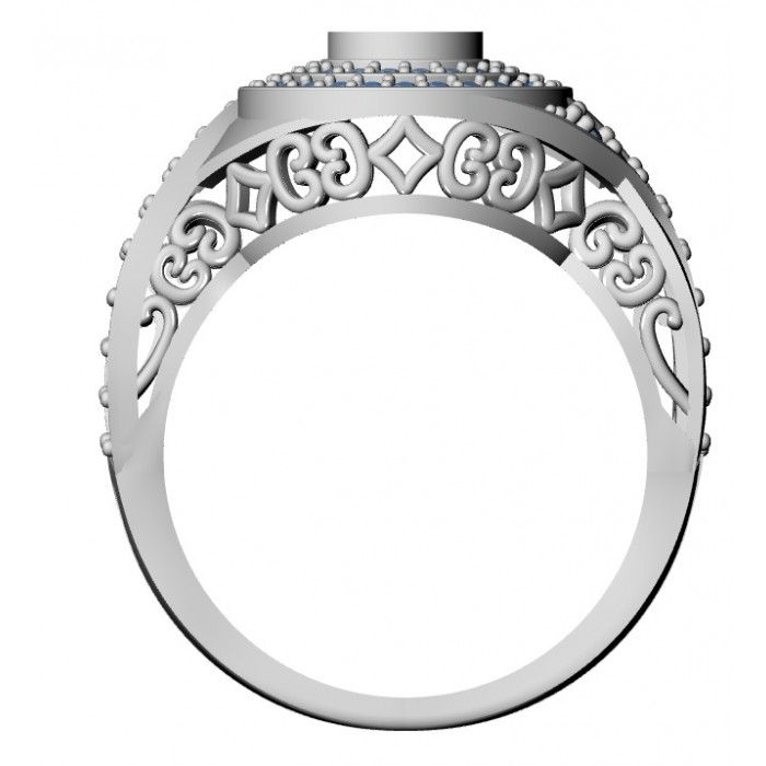 Miniatura: Pierścionek złoty z cyrkoniami JM  213 980