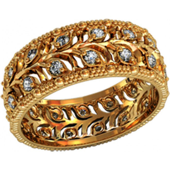 Pierścionek złoty z cyrkoniami JM 212 180