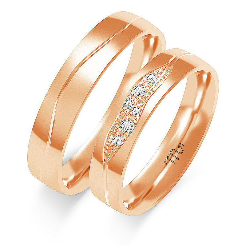 Obrączka ślubna OE-287 Light