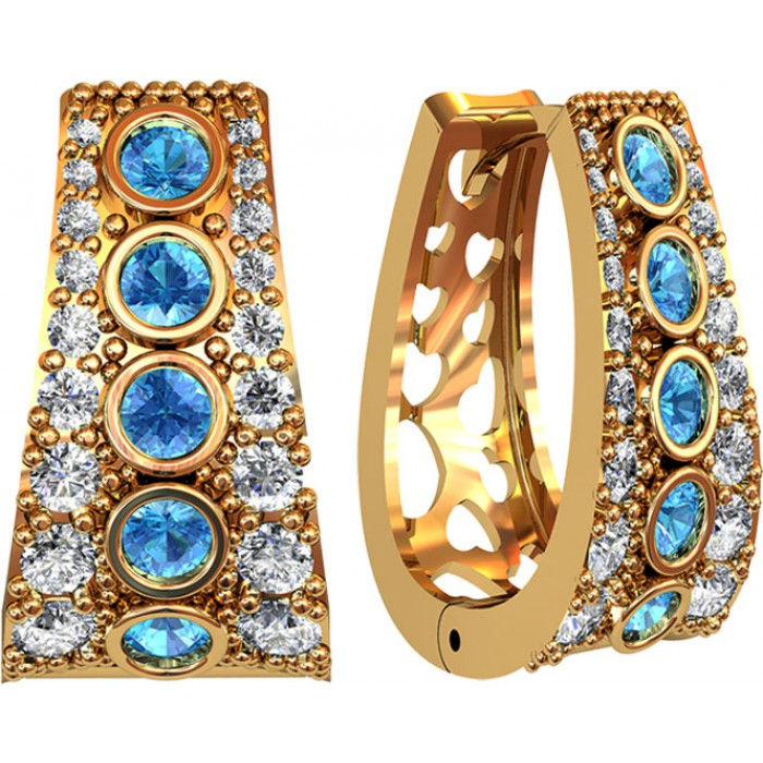 Kolczyki złote JM 310 540