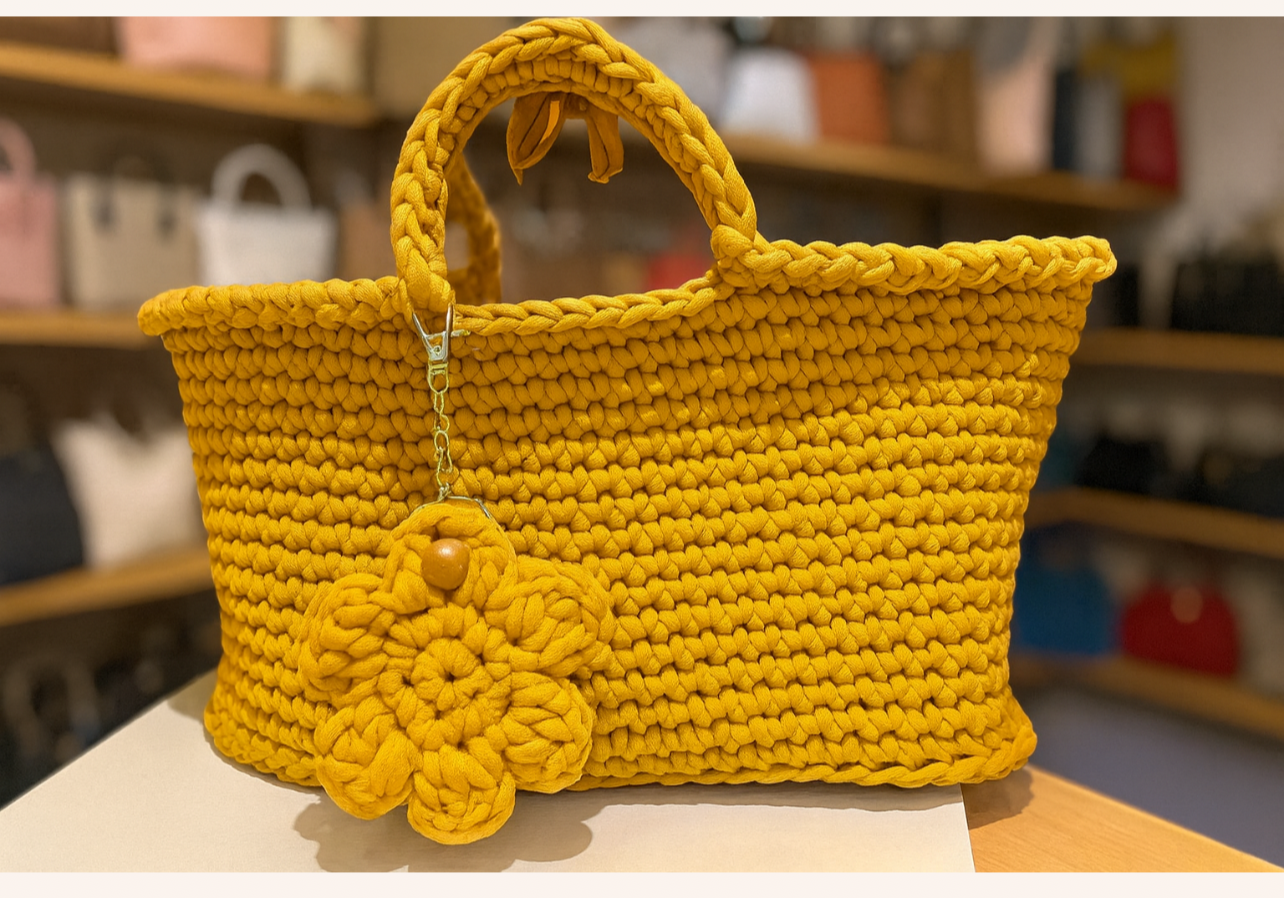 Handwoven Basket Bag
