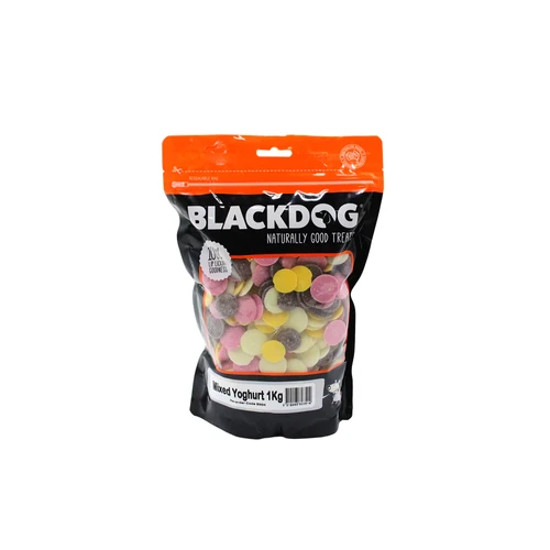 Black Dog Mixed Yoghurt Drops Dog Treats Shop Fetch Fabulous