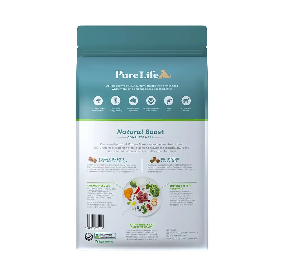 Pure Life Adult Dog Lamb bag