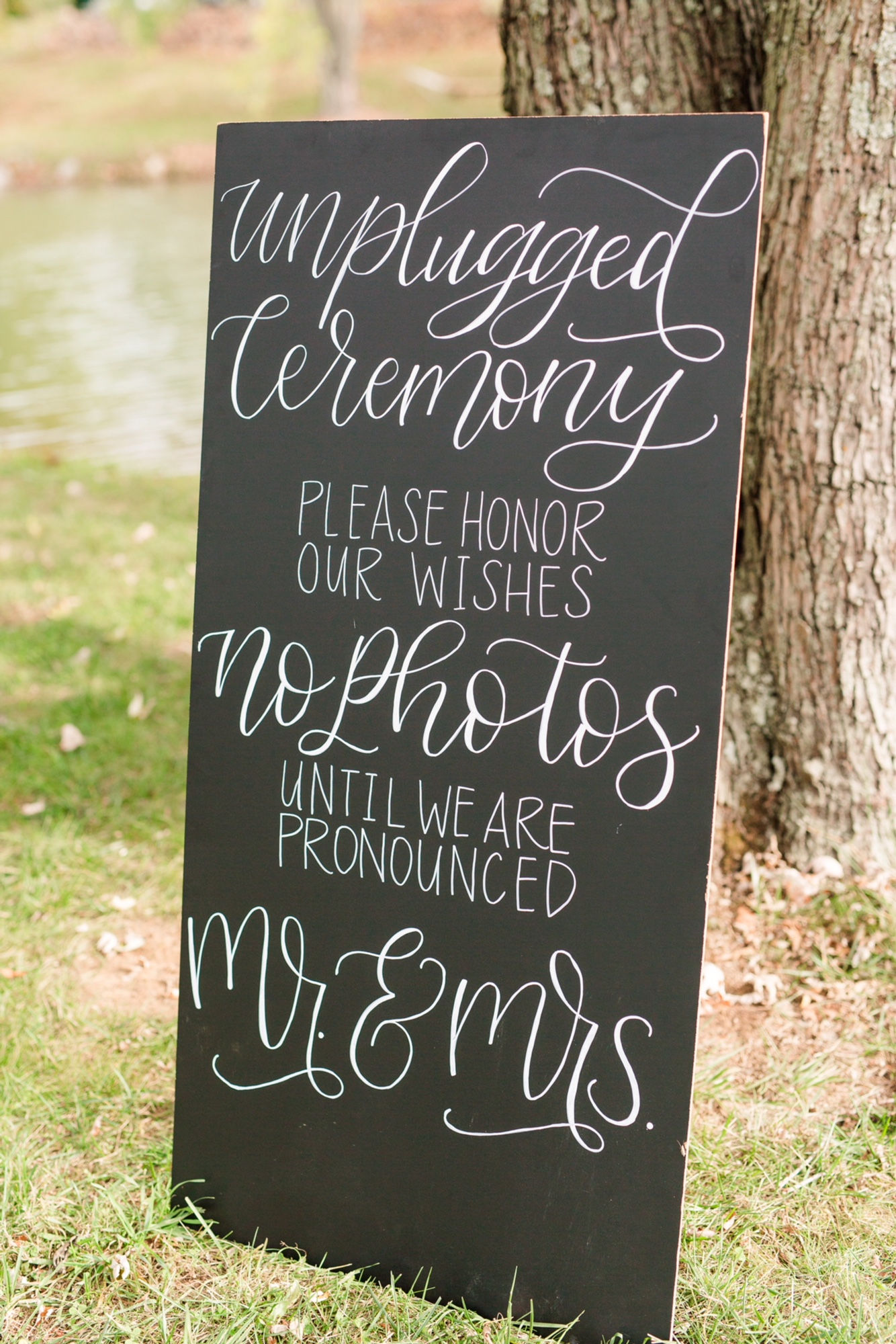 Large Frameless Chalkboard