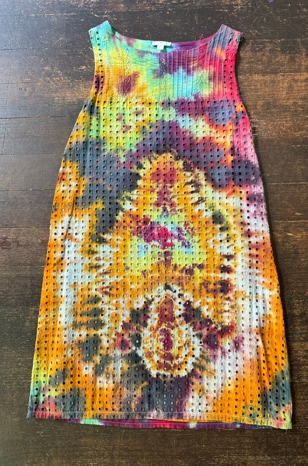 Tie-Dye Dress New Mushroom