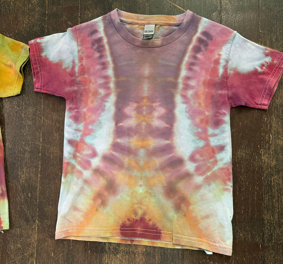 Kids Xs tie-dye
