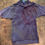 Thumbnail: Dark purple polo size M tiedye