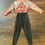 Thumbnail: Tie-Dye Vintage Jumpsuit Western V