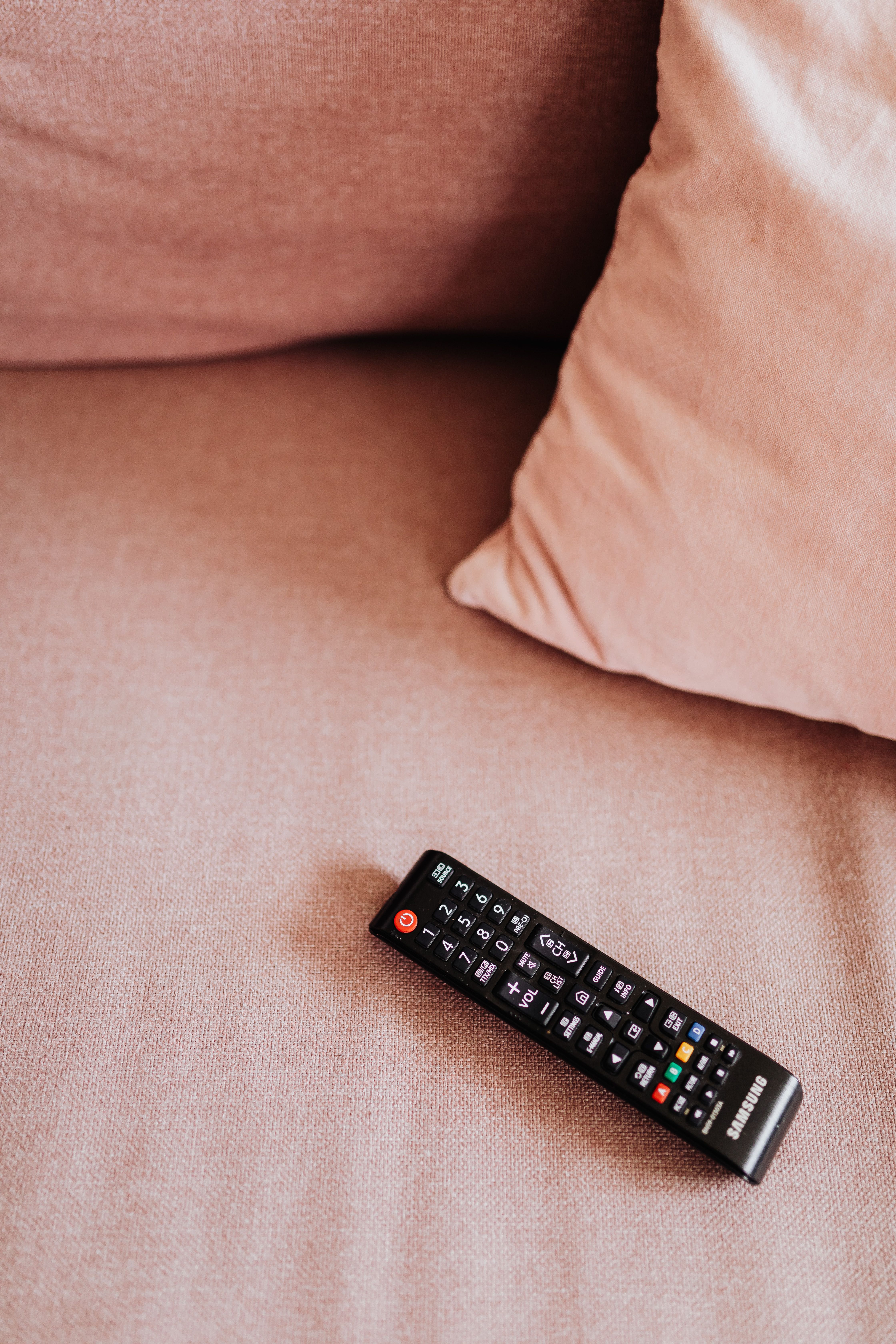 TV remote control, representing free streaming search