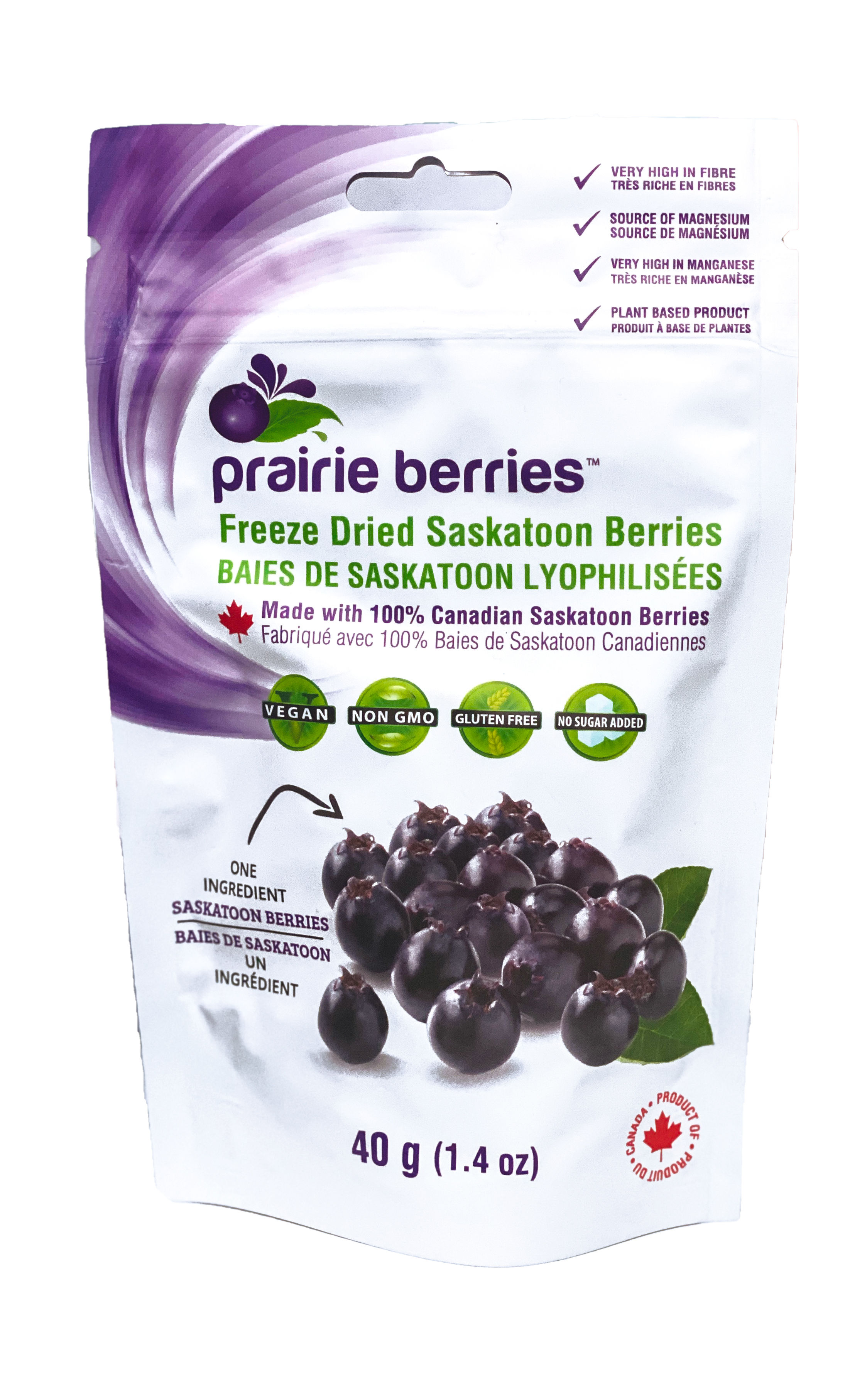 Freeze Dried Whole Saskatoon Berries