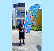 bandera publicitaría