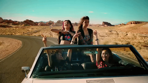 Girl car trip gif.gif