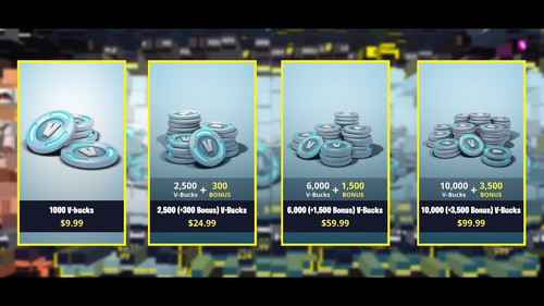 Fortnite Vbucks Package 60,000 Vbucks PineModz