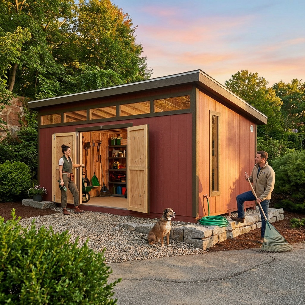 How to Choose the Best Garden Shed for Your Backyard, image size:1024x1024