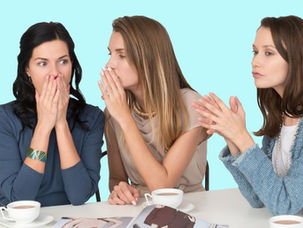 women whispering