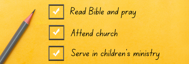 spiritual checklist