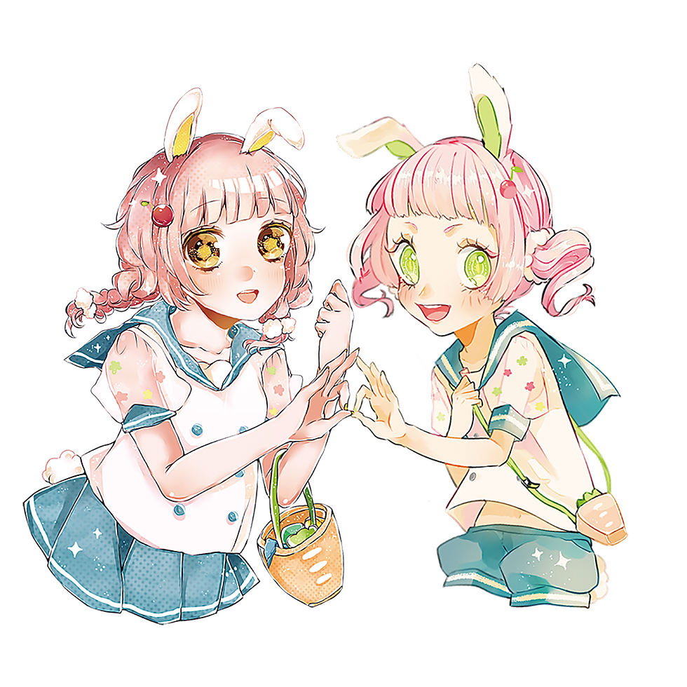 ばーぐちゃん合作