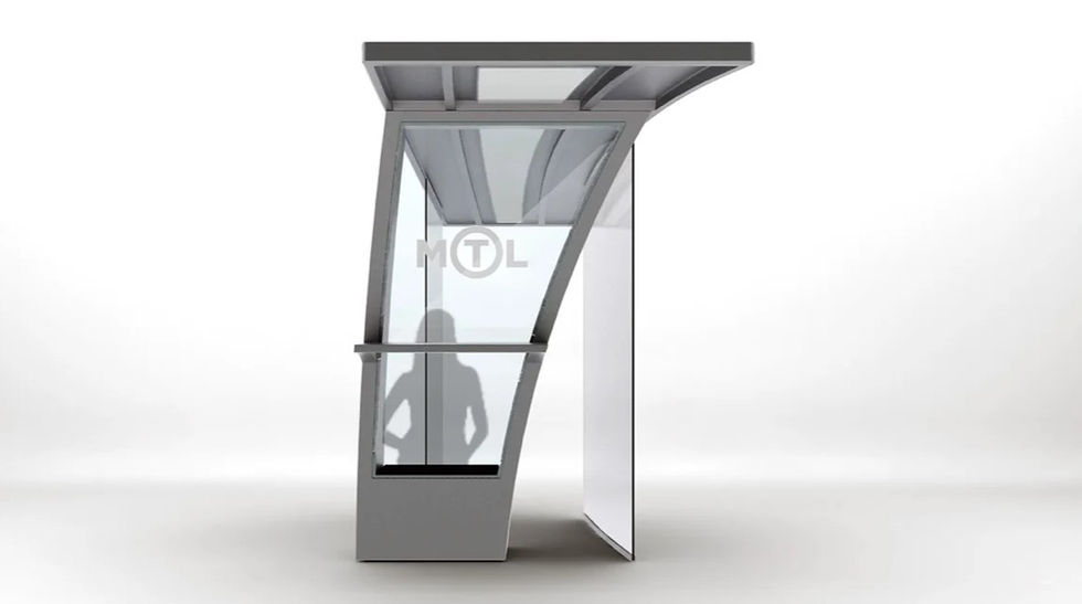 Cabine d'attente de taxi