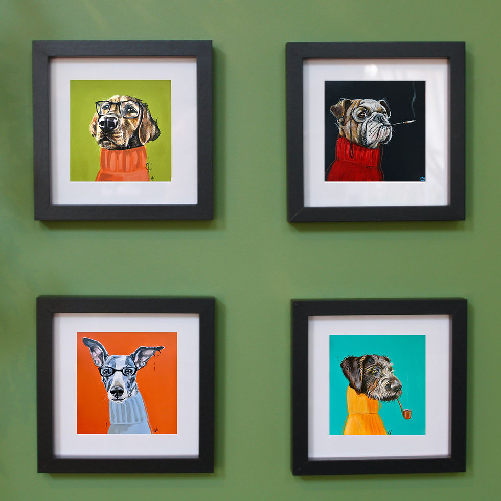 Thumbnail: 4 Delightful Dawgs On One Page.