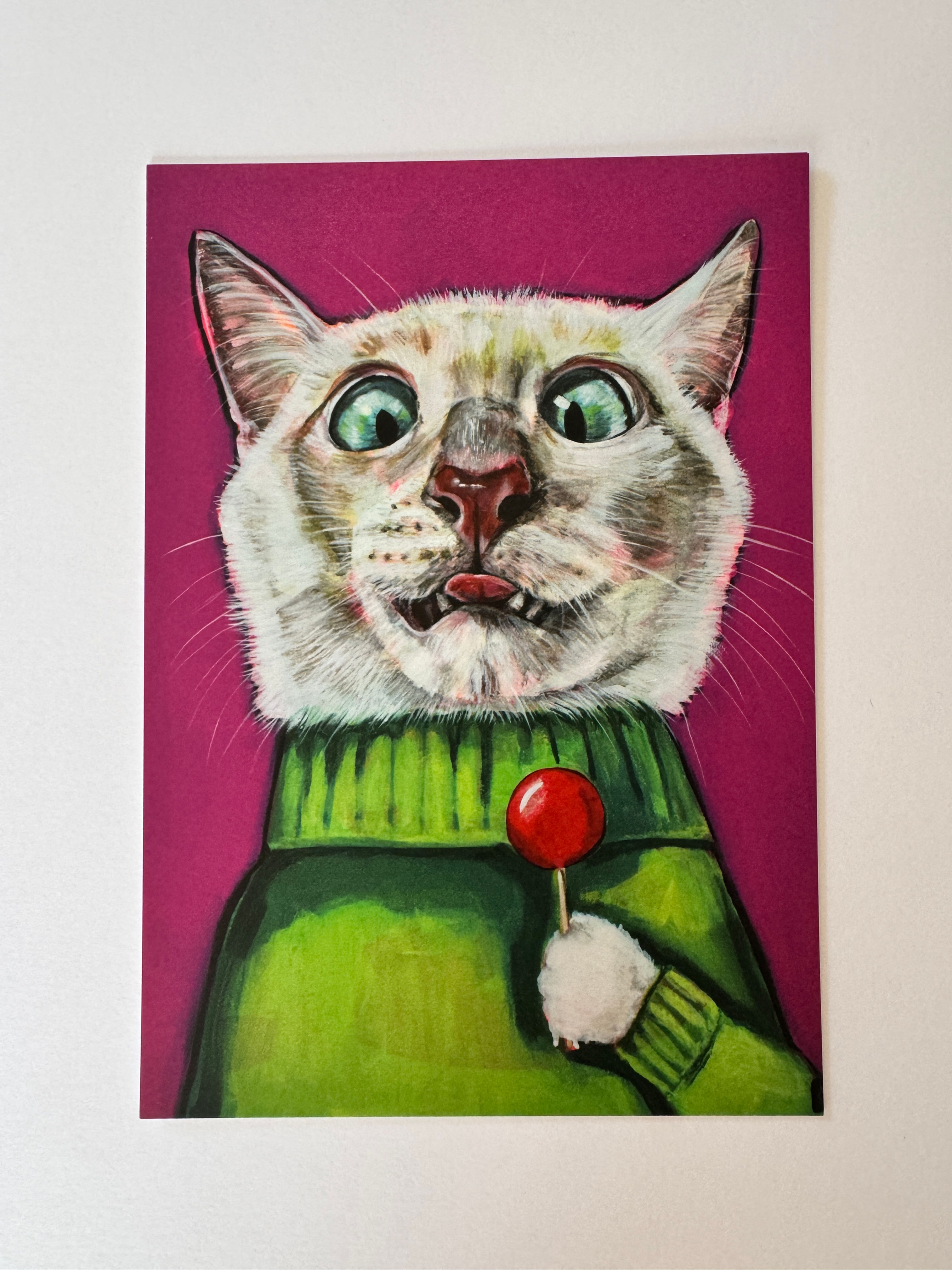 Catalicious Postcard