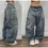 Thumbnail: Y2K Streetwear Baggy Jeans – High Waist Wide Leg Women’s Fashion Pants