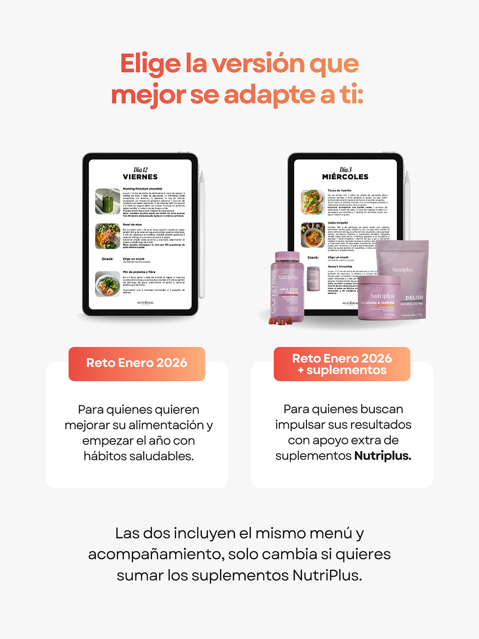 Miniatura: Reto Enero 2026 + Guía de Suplementos