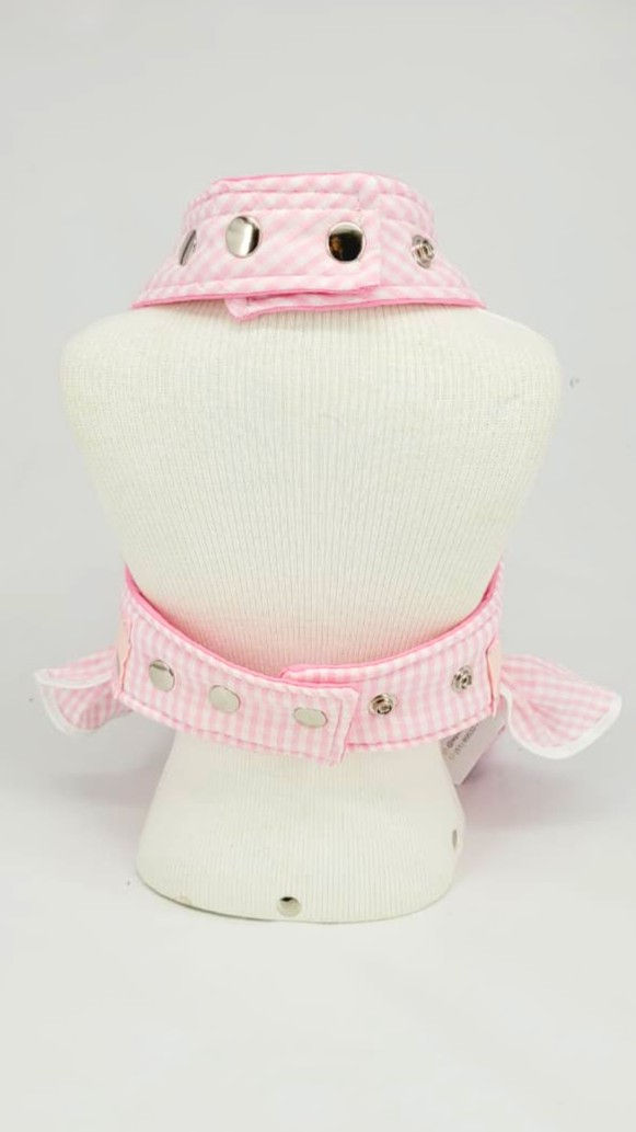 Miniatura: Peitoral Xadrez urso - Morango do amor