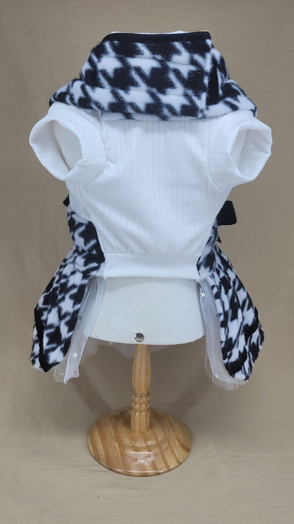 Miniatura: Vestido Xadrez preto