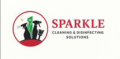 sparkle cleaning and disinfecting logo