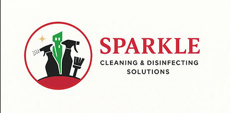 sparkle cleaning and disinfecting logo