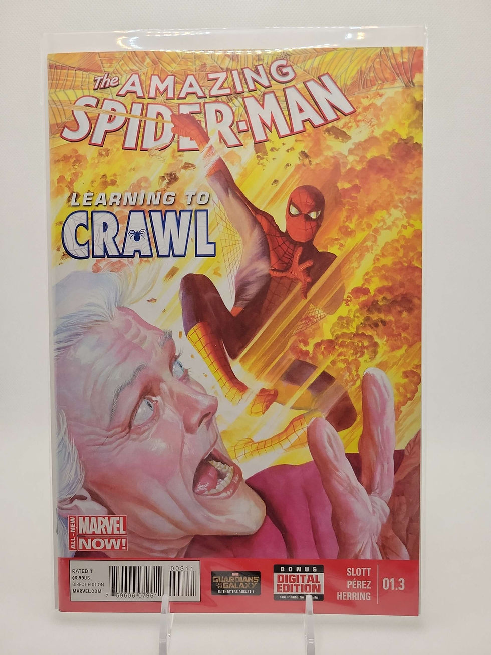 Thumbnail: Amazing Spider-Man  vol. 3 Learning to Crawl 01.1-01.5 complete set! 