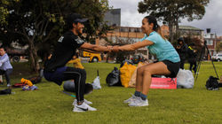 Plogging en Bogotá