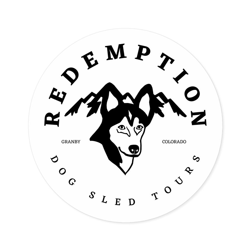 Thumbnail: Stickers - Redemption Dog Sled Tours Logo