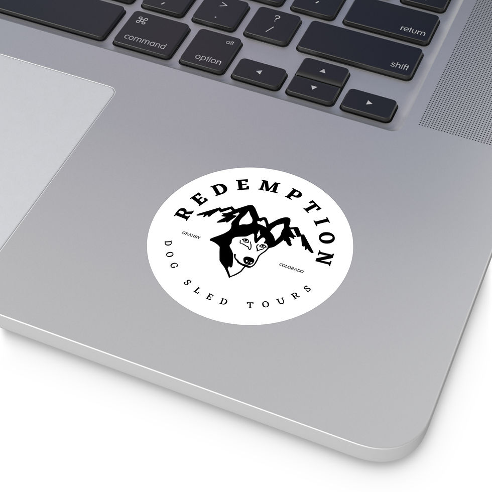 Thumbnail: Stickers - Redemption Dog Sled Tours Logo
