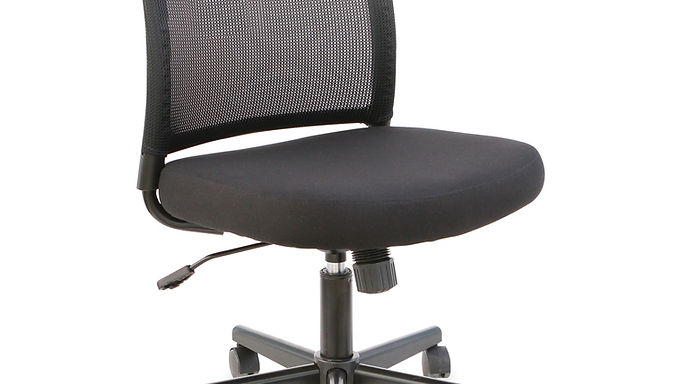 Mesh Back Armless Task Chair