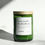 Thumbnail: ADHOCK Honeysuckle & Elderflower Wine Bottle Candle Green