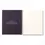 Thumbnail: COFFEENOTES Wirebound Notebook Medio (Dotted) Aubergine