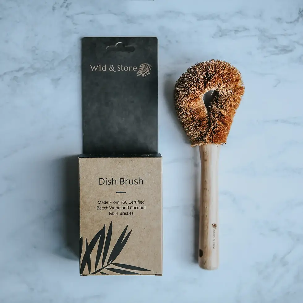 Thumbnail: WILD & STONE Coconut Dish Washing Brush