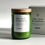 Thumbnail: ADHOCK Lime, Basil & Mandarin Wine Bottle Candle Green