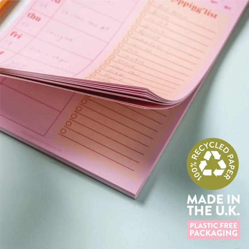 Thumbnail: GOOD TUESDAY Pink & Red Meal Planner
