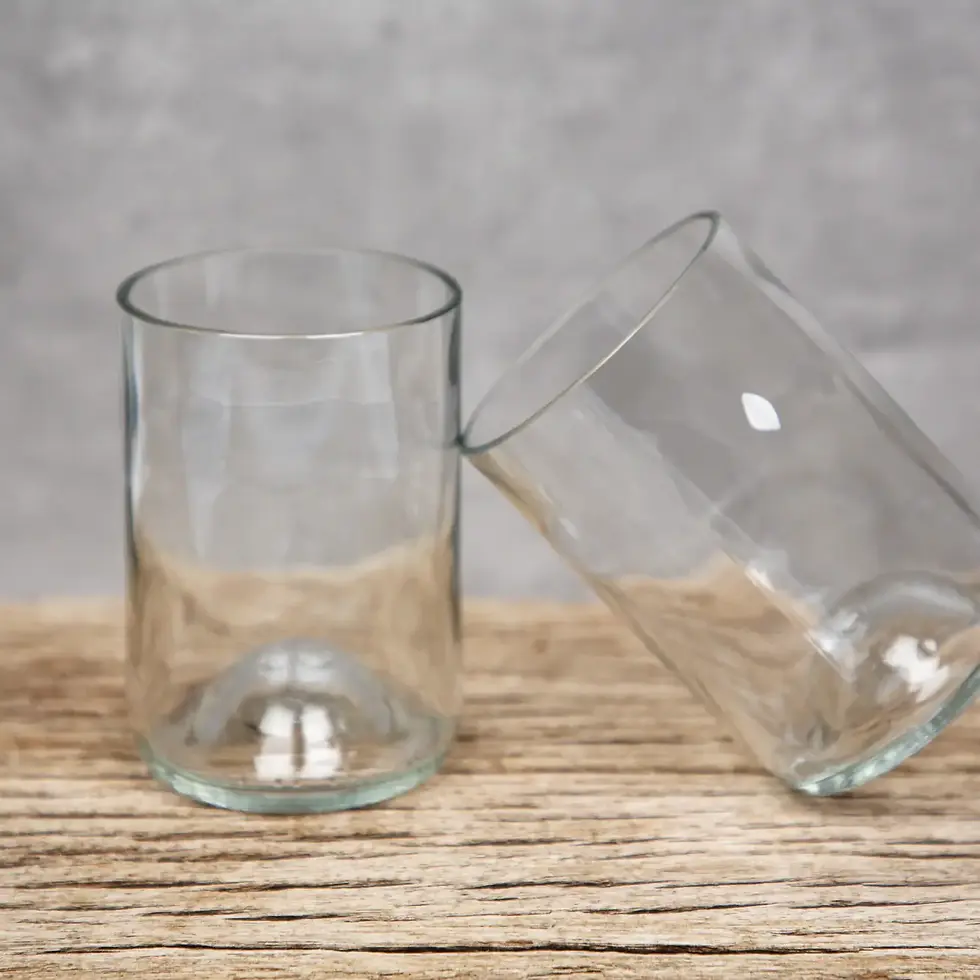 Thumbnail: SMOOTH EDGE Wine Tumbler Clear