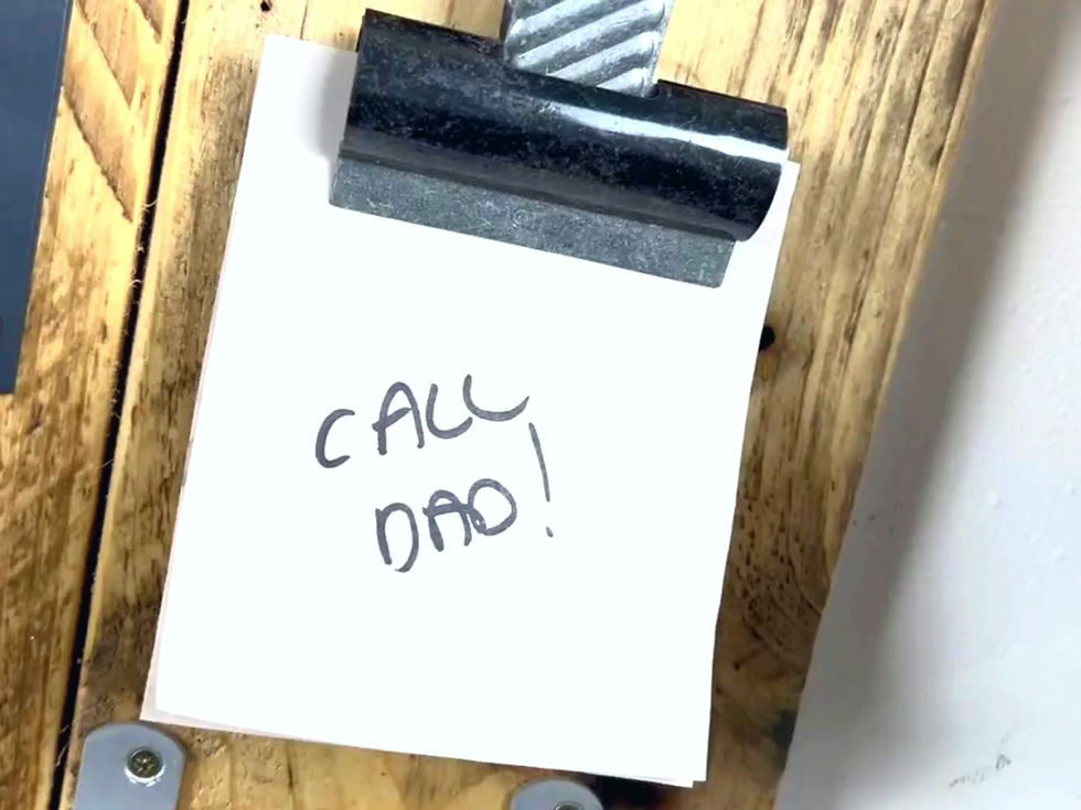 Thumbnail: Chalkboard Portrait Noticeboard | Large