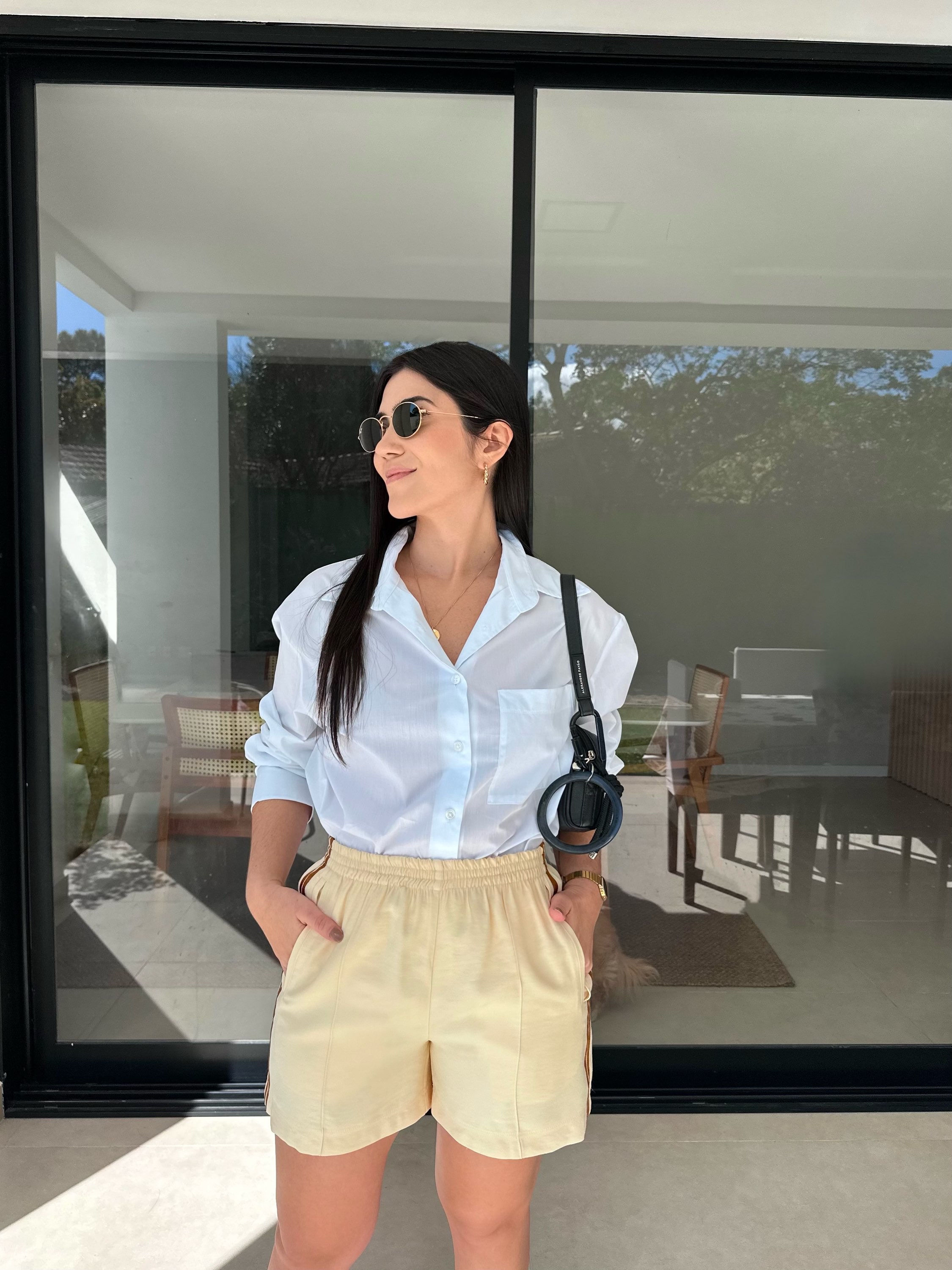 Short com listras  Karina 