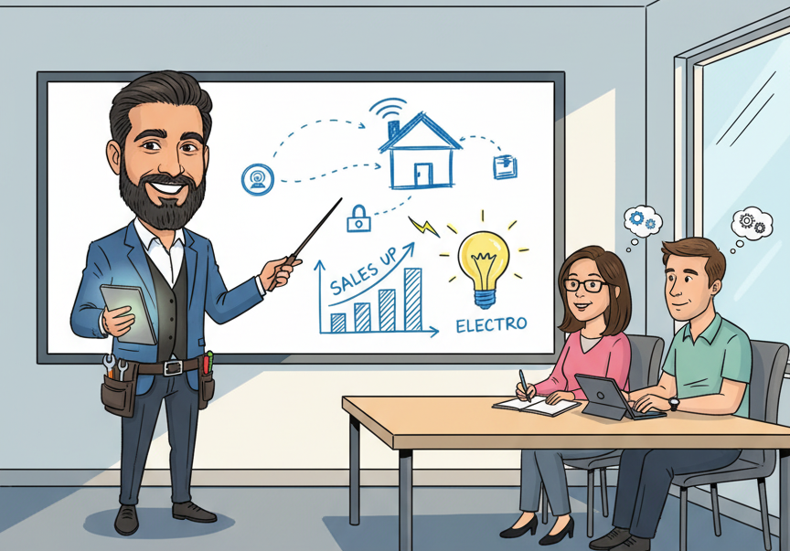 Elektriker, Trainer, Businesstrainer, Vertiebstrainer und Mentaltrainer