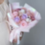 Pastel Preserved Flower Bouquet