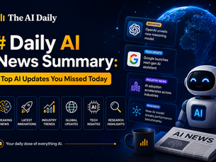 Daily AI News Summary: Top AI Updates You Missed Today